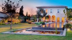 Backyard Of Upscale Residence
