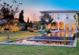 Backyard Of Upscale Residence