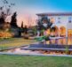 Backyard Of Upscale Residence
