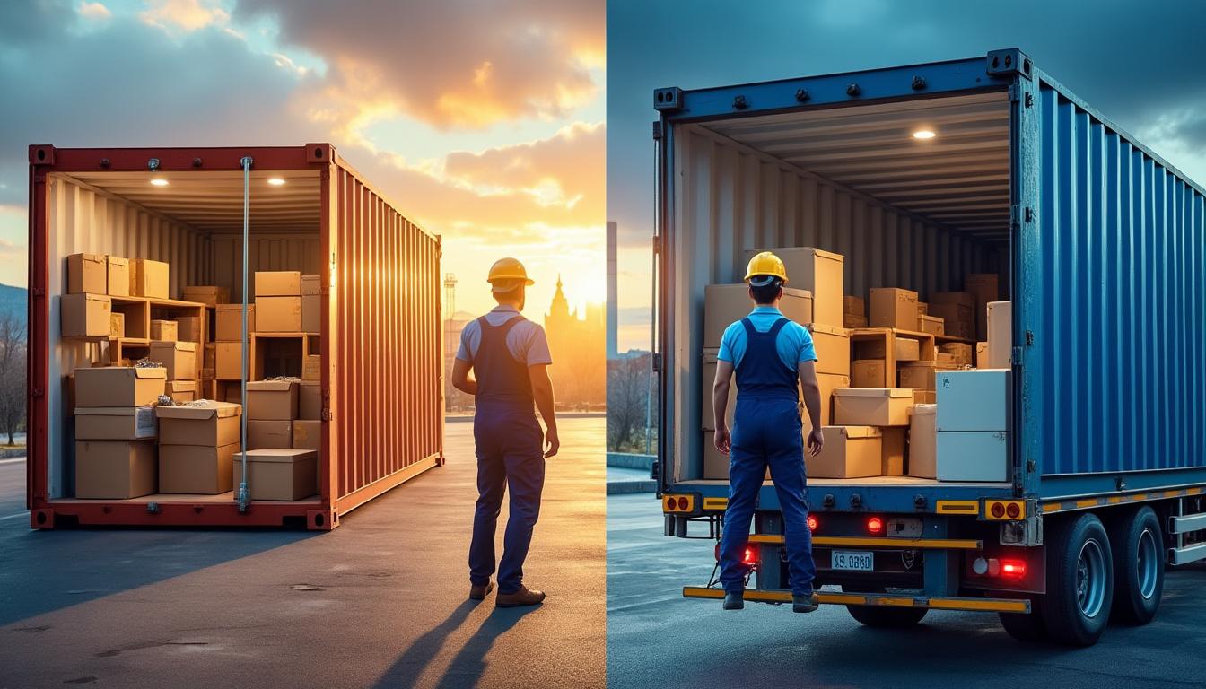 découvrez les avantages du container pour votre déménagement : une solution moderne, sécurisée et économique comparée aux méthodes traditionnelles de transfert de biens.