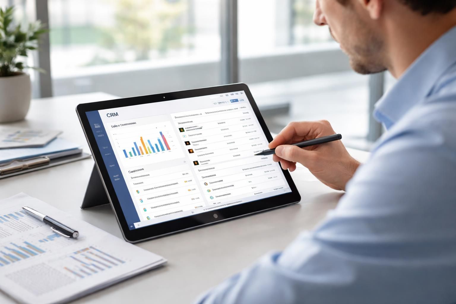 découvrez comment gérer efficacement la prospection, le crm et les relances directement sur votre tablette windows pour optimiser votre productivité en mobilité.