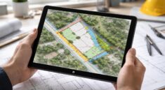 découvrez comment présenter efficacement le bornage et les servitudes d'un terrain en utilisant une tablette tactile microsoft, pour une consultation interactive et précise.