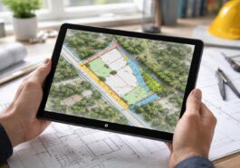 découvrez comment présenter efficacement le bornage et les servitudes d'un terrain en utilisant une tablette tactile microsoft, pour une consultation interactive et précise.