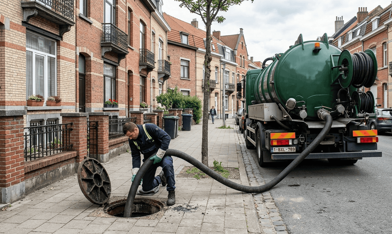 vidange fosse Bruxelles