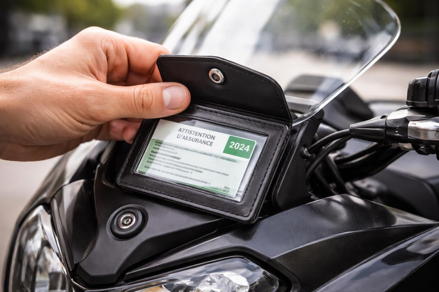 apprenez comment ouvrir facilement un porte-vignette d'assurance moto grâce à notre guide étape par étape, pour accéder rapidement à votre attestation d'assurance.
