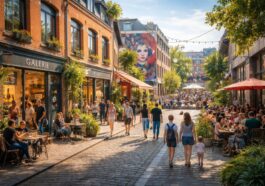 explorez le quartier dynamique de malakoff à nantes, un véritable hub culturel en pleine expansion alliant histoire, art et vie nocturne animée.