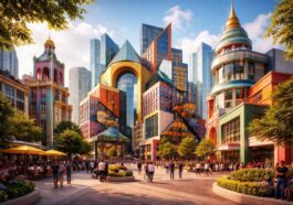 découvrez comment l'architecture postmoderniste révolutionne le design urbain avec des formes audacieuses, un mélange de styles et une créativité débridée.