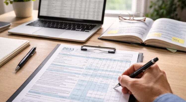découvrez comment remplir correctement le formulaire 2033 pour votre déclaration fiscale en toute simplicité, avec des conseils pratiques et des étapes claires.
