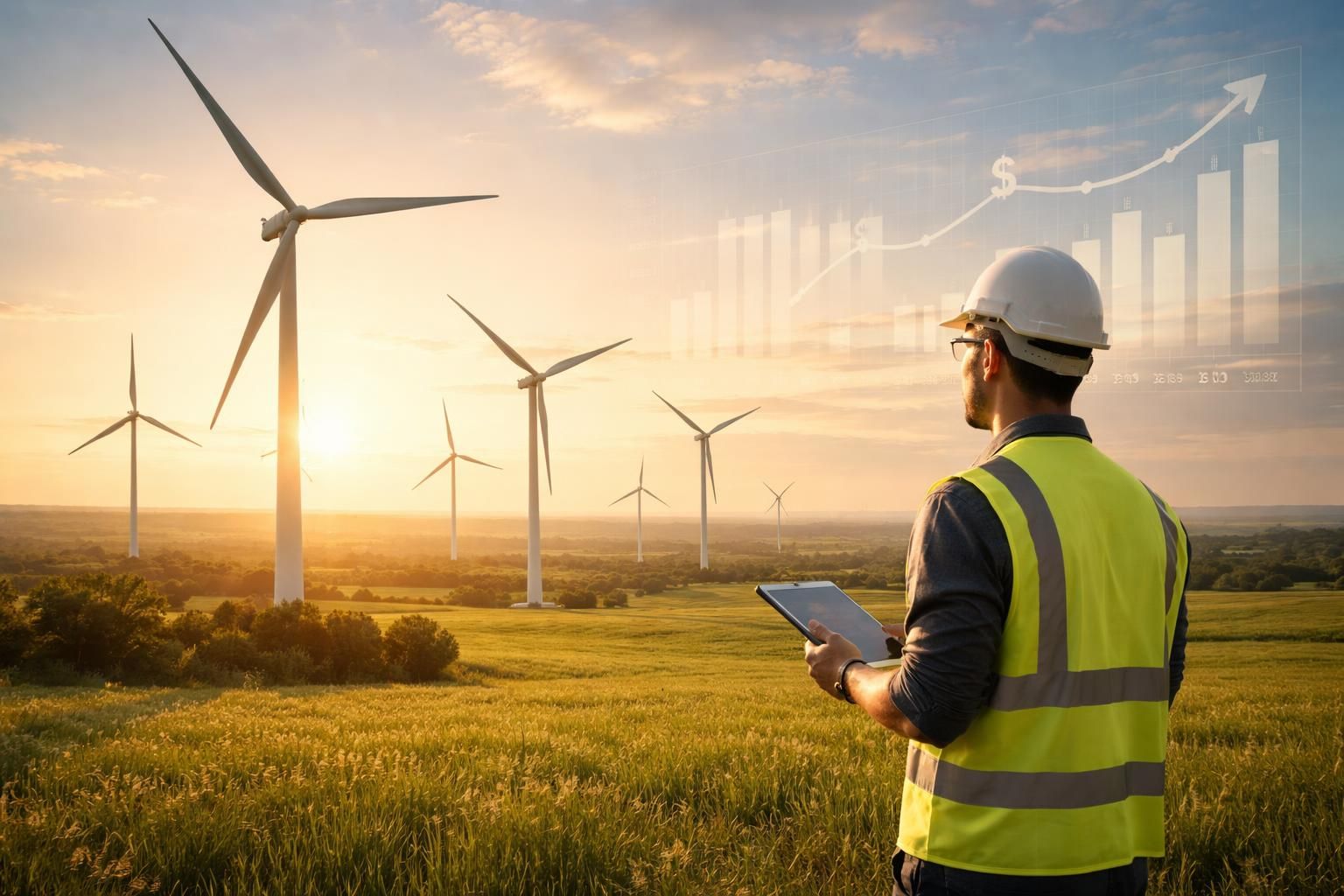 découvrez l'analyse complète de la rentabilité d'un investissement en éolienne, avec les coûts, les avantages environnementaux et les perspectives de retour sur investissement.