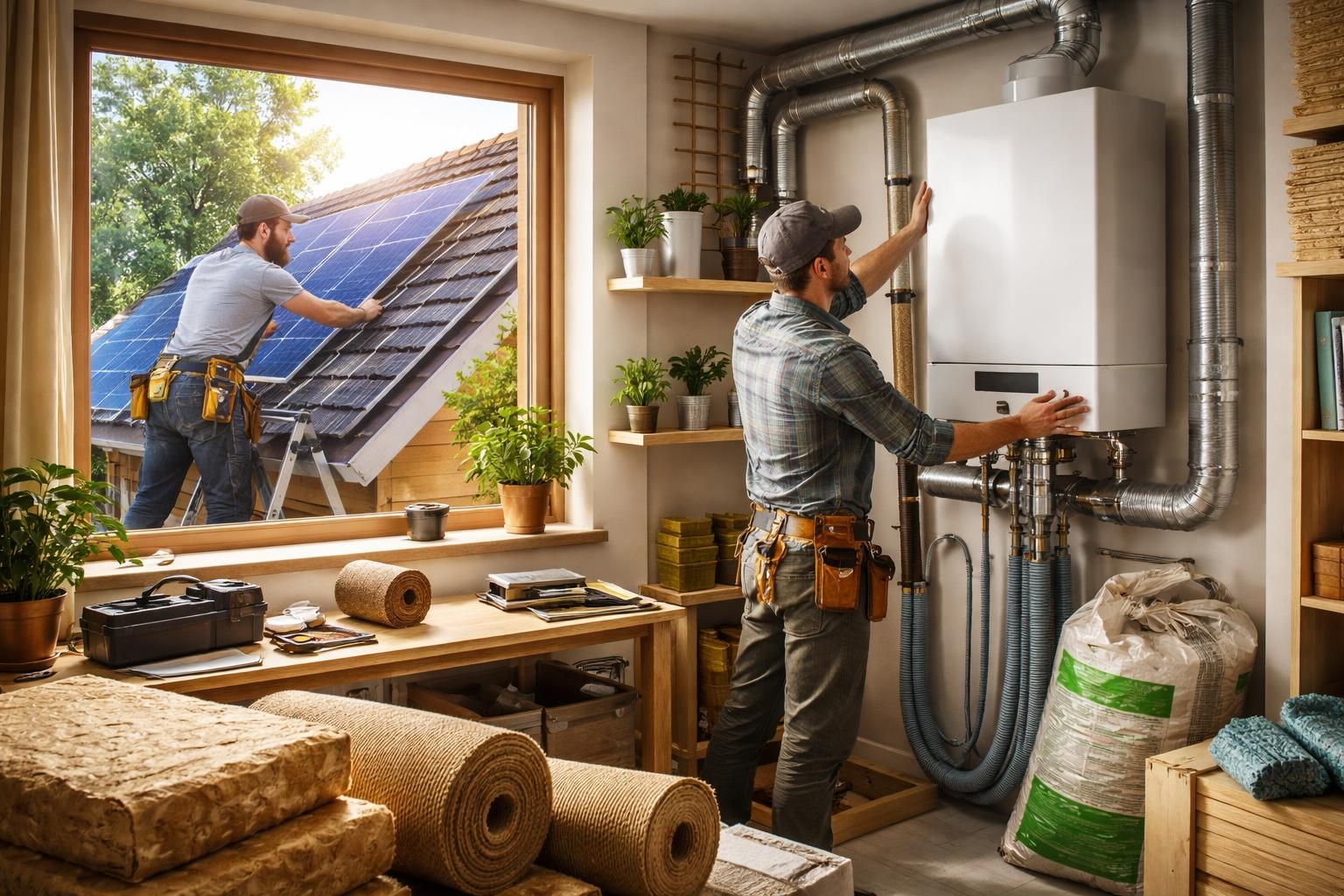 découvrez quels travaux réalisés dans votre résidence principale peuvent vous permettre de bénéficier de crédits d'impôts, pour alléger vos dépenses et améliorer votre logement.