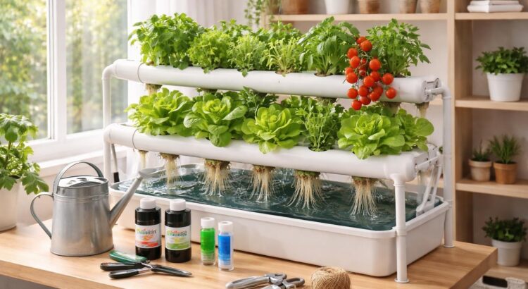découvrez comment installer facilement un système hydroponique maison pour cultiver vos légumes de manière durable et efficace, même sans jardin.