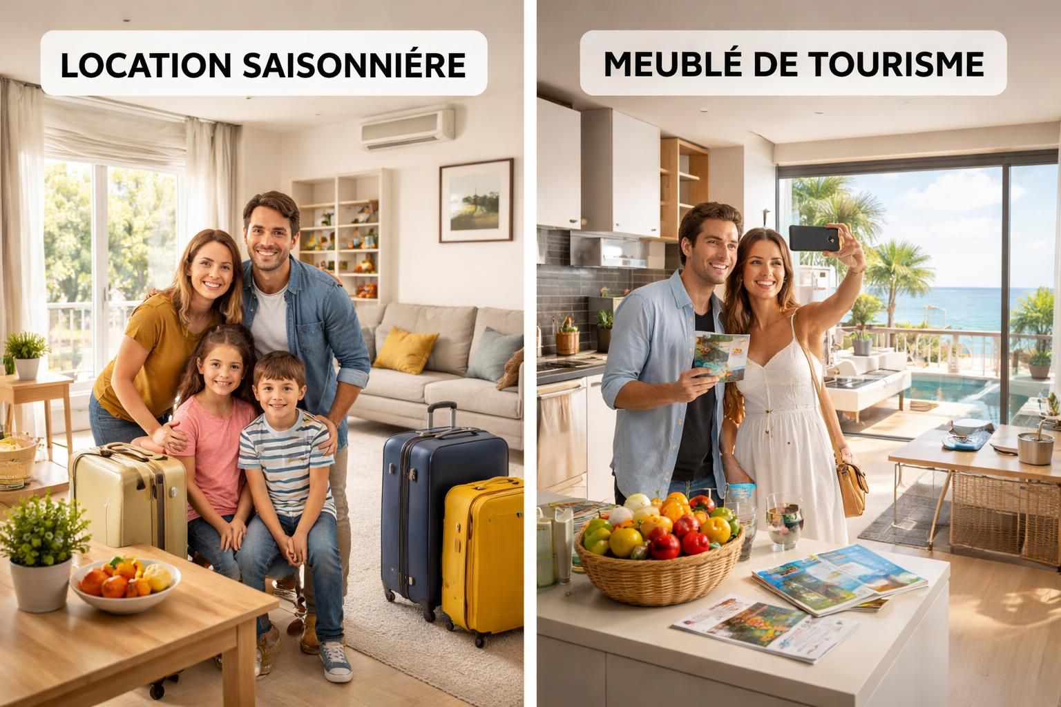 découvrez les principales différences entre la location saisonnière et le meublé de tourisme pour mieux choisir votre hébergement temporaire en fonction de vos besoins et attentes.
