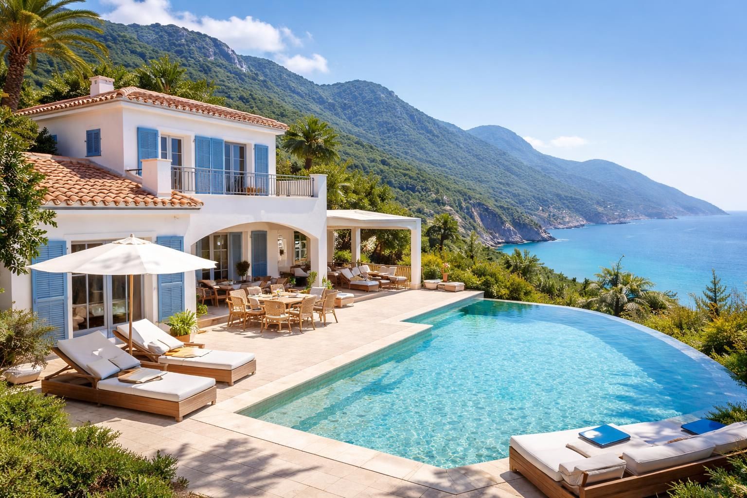 réservez dès maintenant votre villa de rêve à bejaia, algérie, pour un été inoubliable alliant confort, plage et culture méditerranéenne.