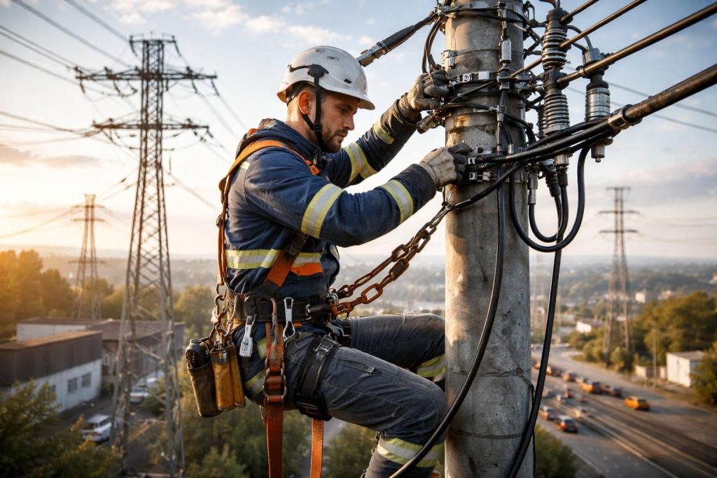 découvrez le métier de monteur en réseaux électriques : missions, compétences et formation pour installer et maintenir les colonnes montantes électriques.
